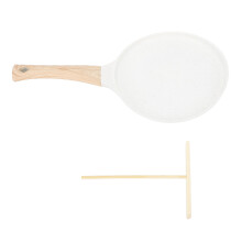 Durable Nonstick Griddle Pan 10 Inch Ideal for Crepes Omelettes and Steaks