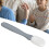 Brosse de massage buccal sensoriel - silicone gris clair 13