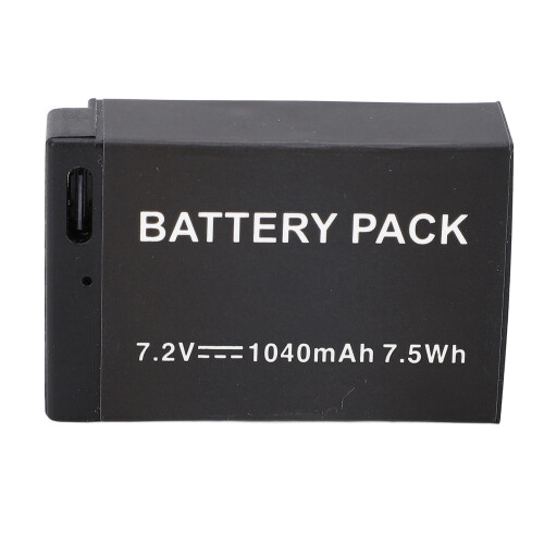 Batteria LP-E17 7,2 V 1040 mAh Type-C per EOSR50 nera 2
