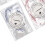 10er Pack Metallic Stickgarn-Set 1mm Mehrfarbig Glänzend 8
