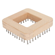 Portable Wooden Knitting Board - Perfect for Hats Scarves & More