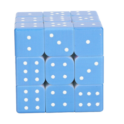 Puzzle Braille 3x3 rapide en ABS - Relief 3D, Tension 1