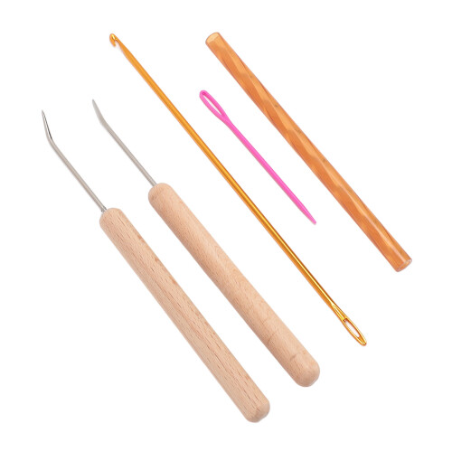 Set penna per telaio e uncinetto - 1 set, 16,5 cm