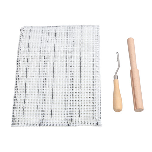 Rug Making Embroidery Tool Set, Beech Wood, DIY Carpet Kit