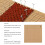 Planche de macramé double-face 15x15 1 ensemble naturel 8