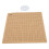 Planche de macramé double-face 15x15 1 ensemble naturel 6