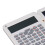 Calculadora científica compacta blanca 165mAh CR2025 10