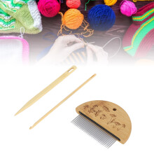 Webstuhl-Kamm Typ 2 107,5 cm 7,7 cm 1 Set Natur