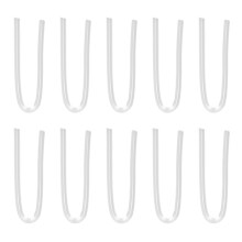 10 piezas de tubo en forma de U de silicona para BTE 3.5x2mm