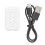 Telecomando Bluetooth a 7 tasti, 150 mAh, ABS bianco 2