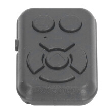 7-Tasten Bluetooth-Fernbedienung 150 mAh schwarz wiederaufladbar
