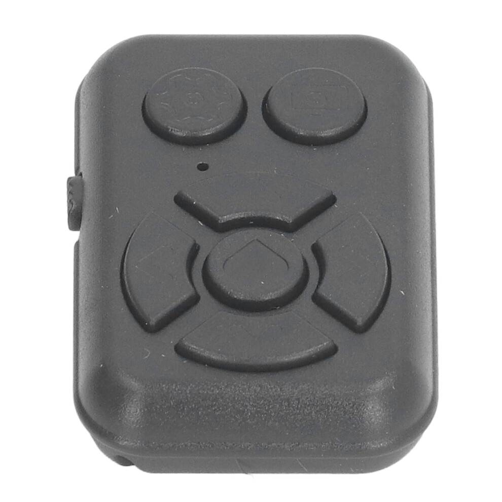 Rechargeable Bluetooth Media Controller For Phones 7 Keys Wireless Black 7901335700333