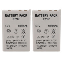 1600mAh 2x batterie Li-ion de rechange pour 3700-5200
