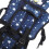 Insert pour siège auto au motif ours ciel étoilé polyester 9