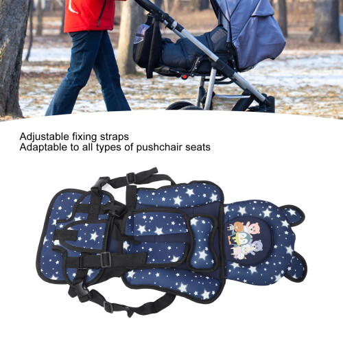 Insert pour siège auto au motif ours ciel étoilé polyester 2
