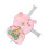 Soft Baby Bath Support Cushion Pink, Breathable Cotton Mesh Mat 10
