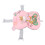Soft Baby Bath Support Cushion Pink, Breathable Cotton Mesh Mat 16