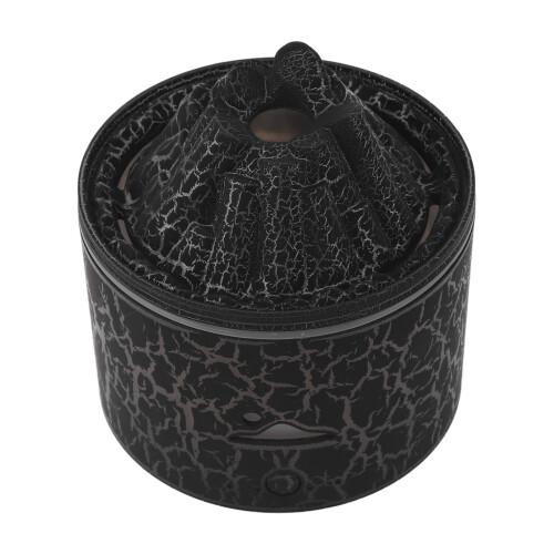 Difusor Volcano 5V 180ml Apagado automático Negro