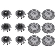 6-pack SH50-vervangingskoppen voor Series 5000-scheerapparaten, S5000 S5420 S5380 S5351 MultiPrecision-mesjes