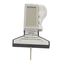 Jauge numérique de profondeur de bande de roulement du pneu 0-25,4 mm, 0,01 mm