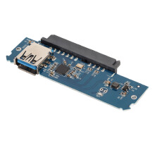 USB 3.0 auf SATA Festplattenadapter 6 Gbps Plug & Play LED-Anzeige SATA-zu-USB Adapterkabel für 2,5 Zoll HDD SSD