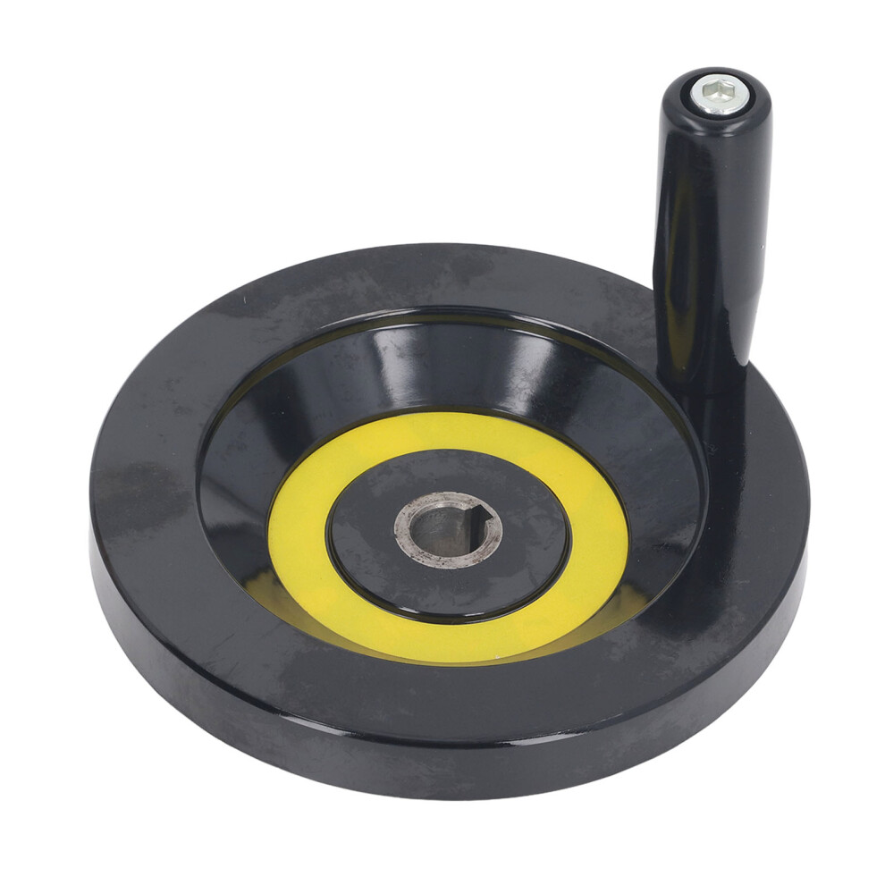 16X160mm Engineering Plastic Lathe Hand Wheel With Detachable Handle 4671335707887