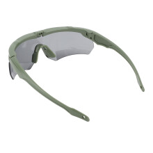 Gafas de sol con lentes intercambiables verde militar UV