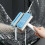 Doppelseitiger Duschabzieher PP-Glas-Wischer, Griff 16