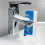 Doppelseitiger Duschabzieher PP-Glas-Wischer, Griff 10