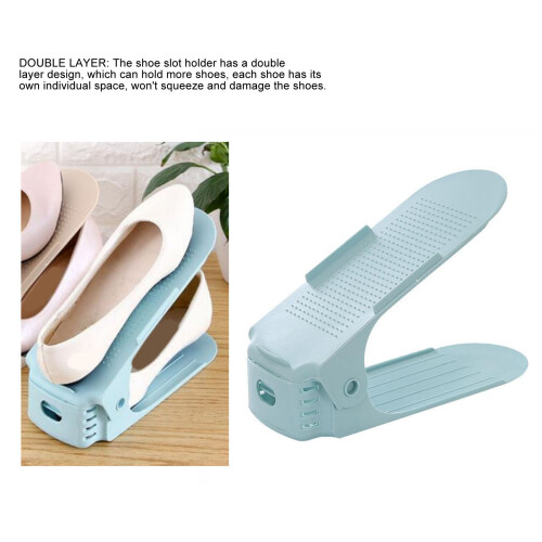 Support pour emplacements de chaussures à double couche PP - 200g (7.0oz) 2