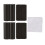 2 batterie da 7,4V 2800mAh per 5D/50D/40D Nero 2
