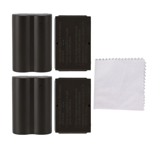 2 batterie da 7,4V 2800mAh per 5D/50D/40D Nero 1