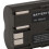 2 batterie da 7,4V 2800mAh per 5D/50D/40D Nero 10