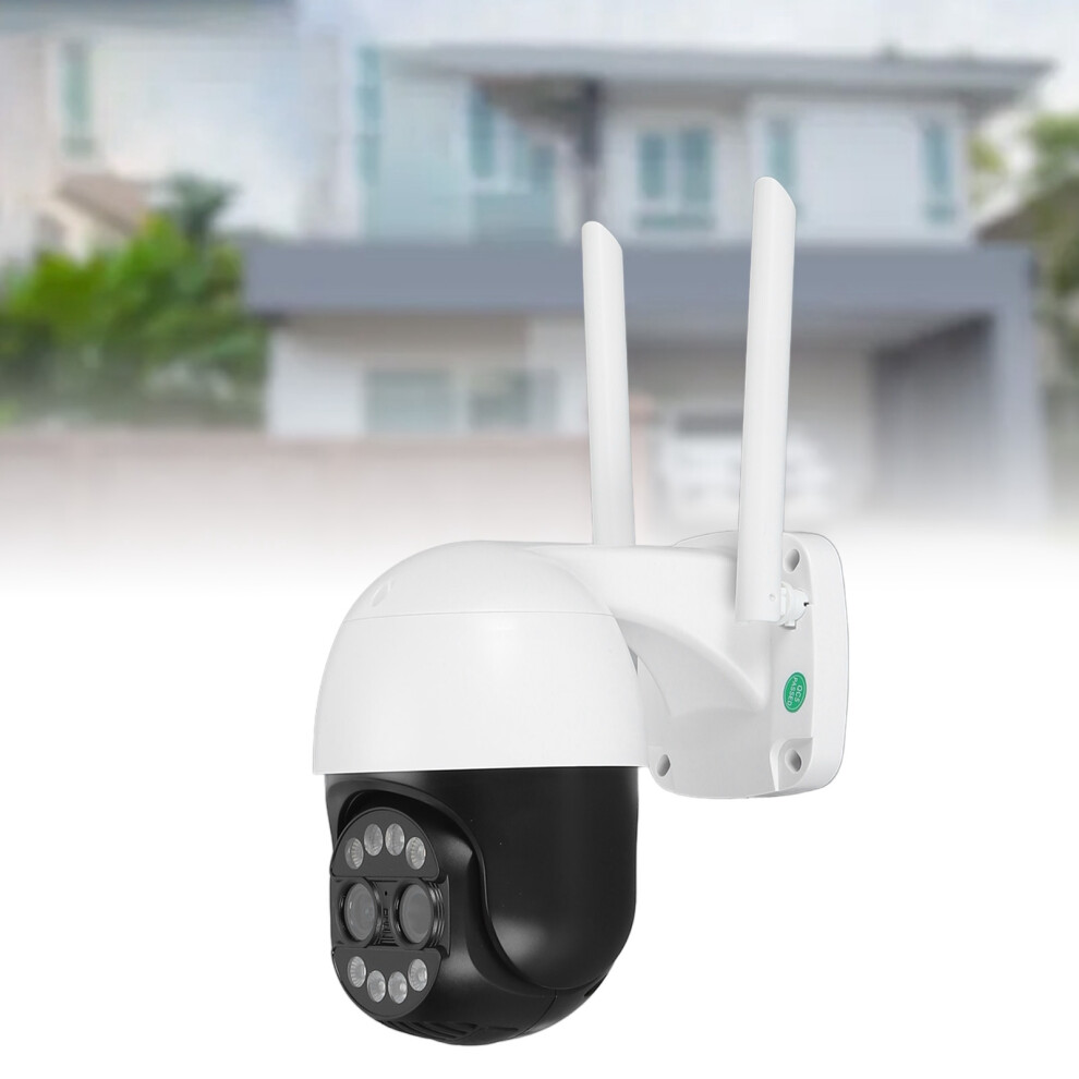 8X Security Camera Dual Modes Wireless WiFi Surveillance Camera 4MP+4MP Outdoor