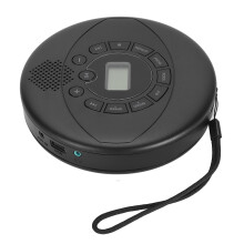 Portable CD Player 1500mAh Rechargeable MP3 with Speaker for Home & Travel