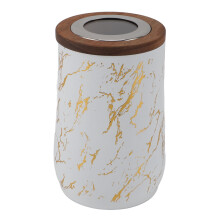 Contenitore ermetico per caffè da 800 ml, bianco, diametro 9 cm, 15 cm