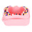 Custodia in silicone rosa Bitzee Digital Pet 8,2  7,5 cm 13
