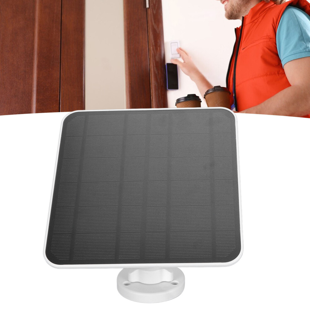 12W Waterproof Solar Panel For Doorbell Camera, 5V Usb Charger 4101335715785