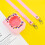 Custodia in silicone rosa Bitzee Digital Pet 8,2  7,5 cm 6