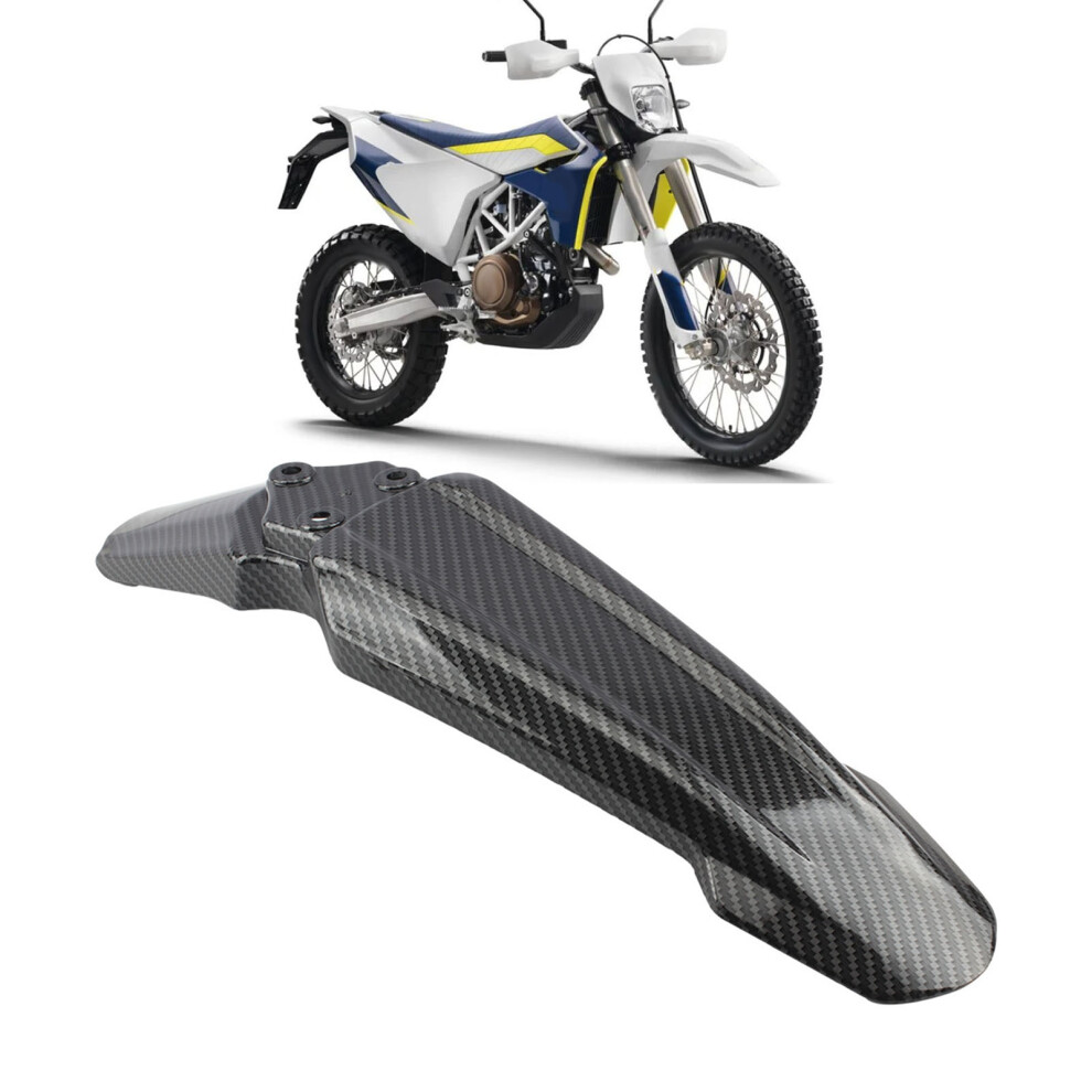 Dirt Bike Front Mud Guard Carbon Fiber Splash Guard For Off Road Bike 9301335716262