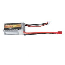 Batteria LiPo da 850 mAh, 11,1 V, 25C, 3S con connettore T per FPV