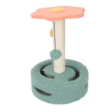 Interaktiver Sisal-Katzenkratzer 25x25x36cm Kletterspielzeug