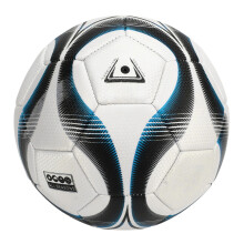Blue PVC Double Layer Explosion Proof Soccer Ball for Teenagers & Adults, Size 4