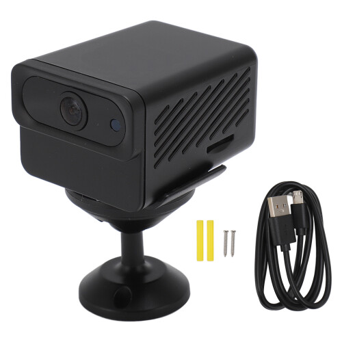 Mini caméra 1080p, 1200 mAh, vision nocturne sans fil 2