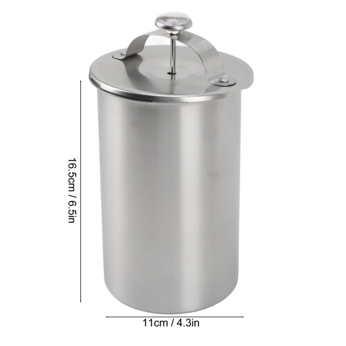 Edelstahl Fleischpresse Thermometer 548.00g 1