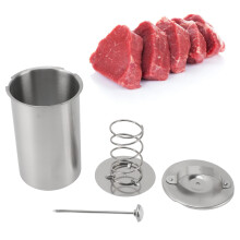 Edelstahl Fleischpresse Thermometer 548.00g