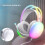 Cuffie da gioco cablate RGB X25 da 50 mm, cavo da 2 m 3
