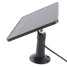 Chargeur solaire noir 10 W pour sonnette 2K/2/3, 3 m