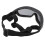 Gafas para perros gris 93 g correa ajustable UV polvo 12