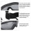 Gafas para perros gris 93 g correa ajustable UV polvo 4